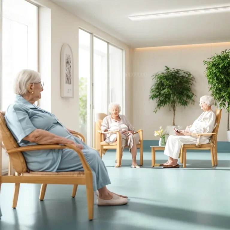comfortable accessible private room with natural light