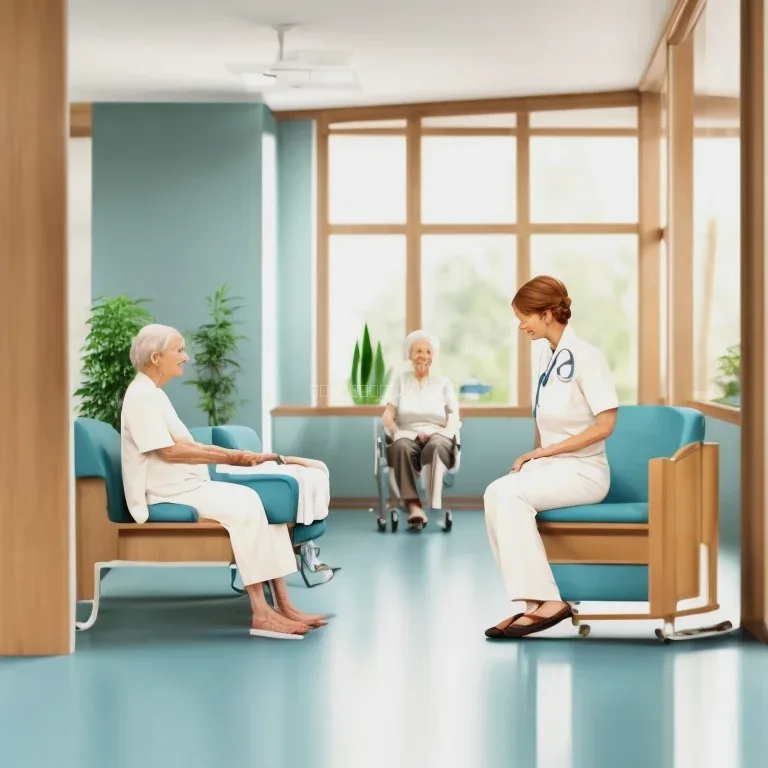 Physiotherapy session for senior at EliteMStay